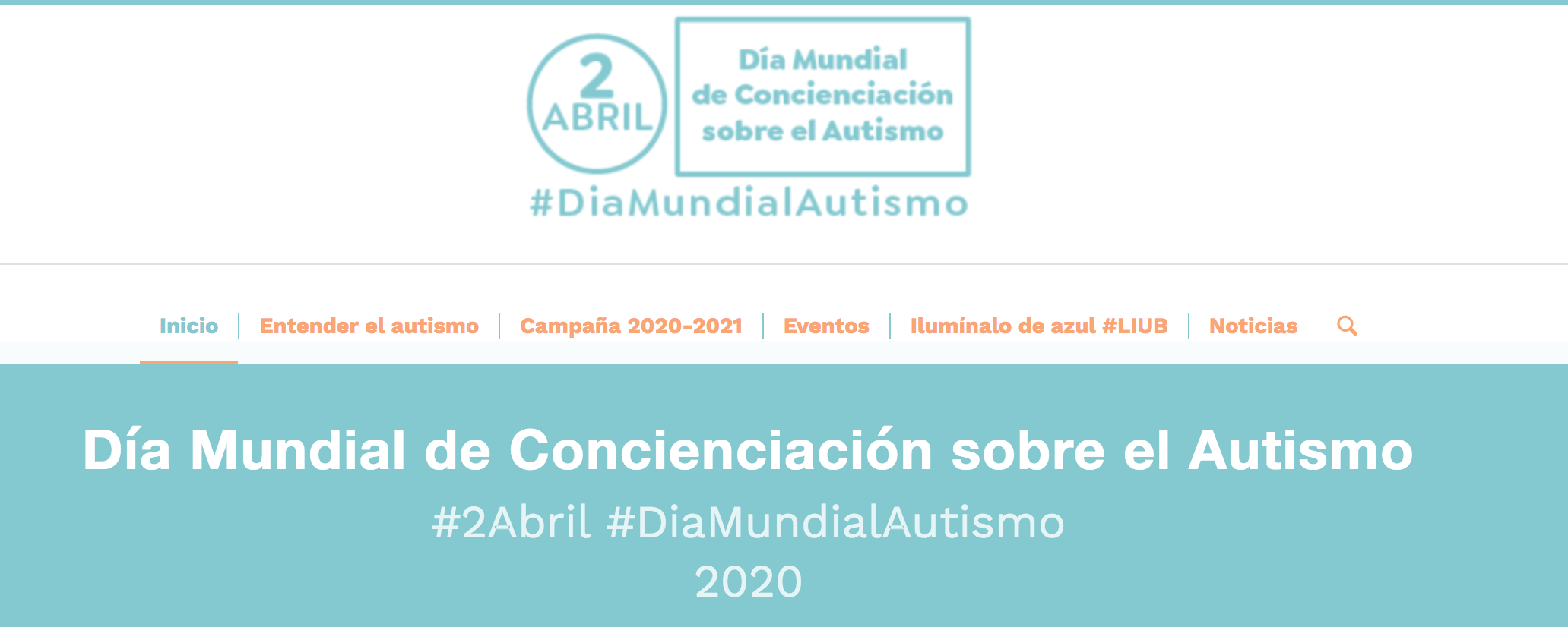 Día Mundial de CONCIENCIACIÓN sobre  AUTISMO