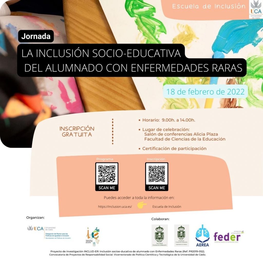 IMG Jornadas La Inclusión Socio-educativa de alumnado con Enfermedades Raras