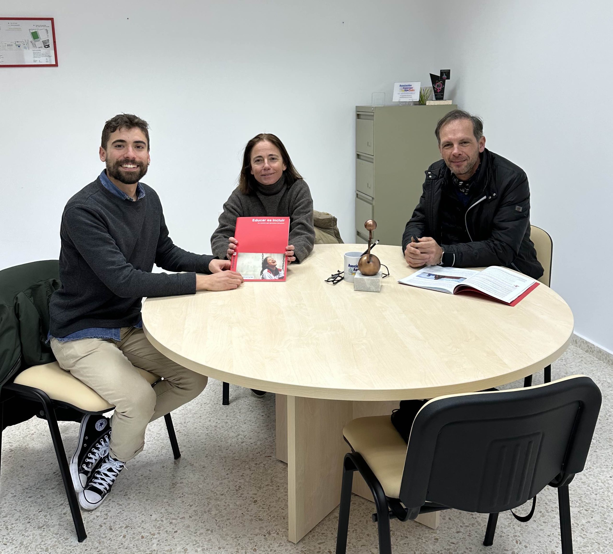 Reunión con Álvaro García Rosa delegado de entreculturas en Cádiz