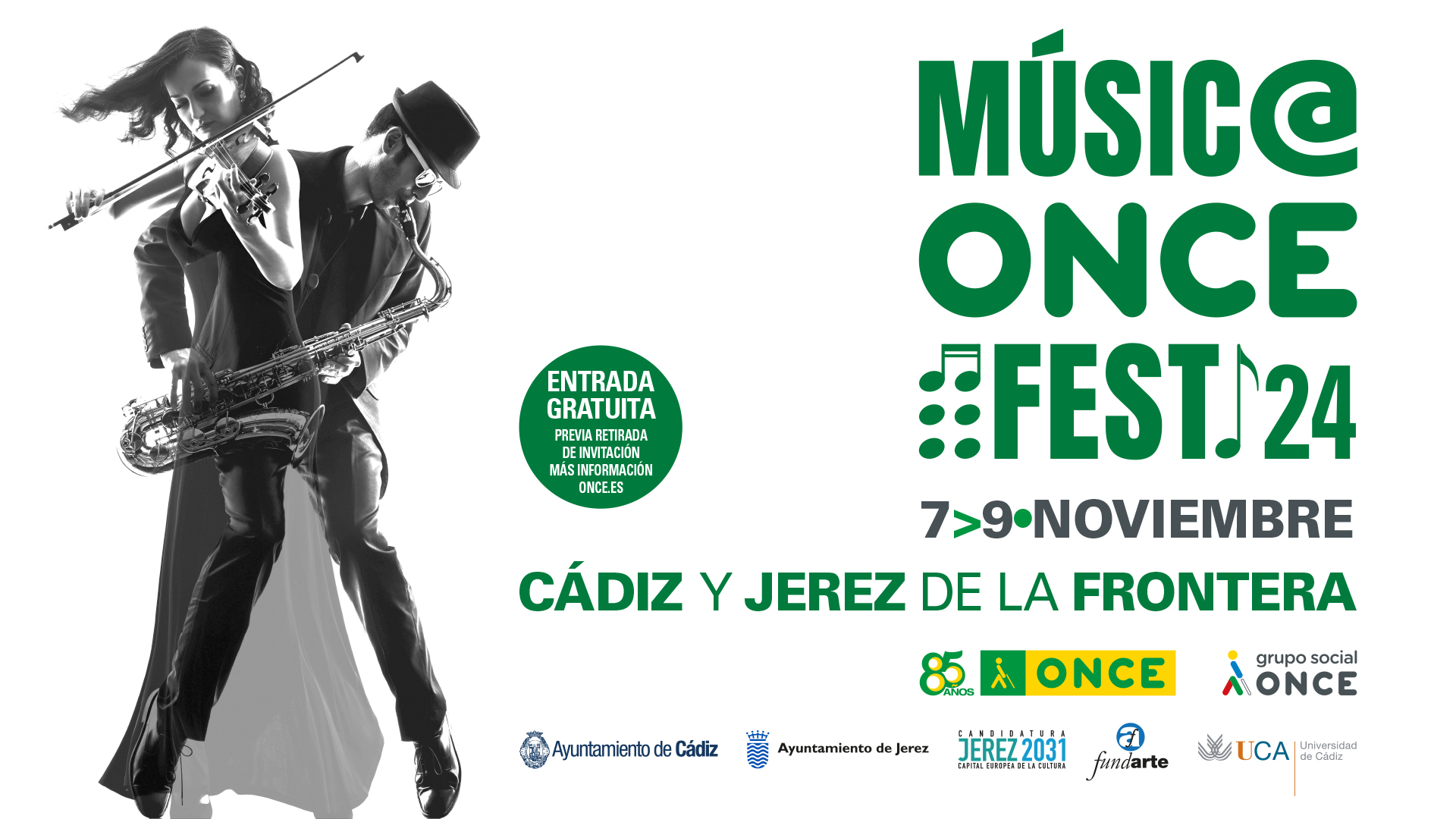 Presentación del Music@ONCE Fest 2024