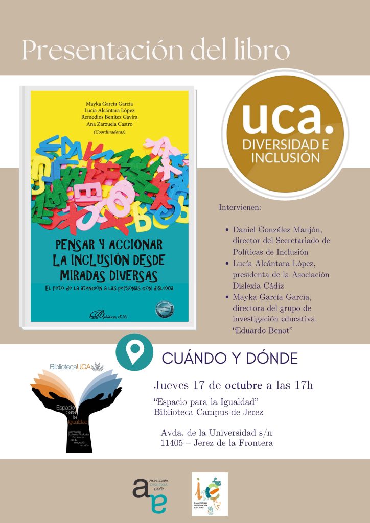 IMG Presentación del libro “El reto de la atención a las personas con dislexia”